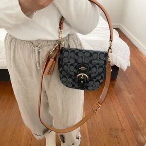 NWT Coach Nolita 17 denim crossbody bag/ shoulder bag